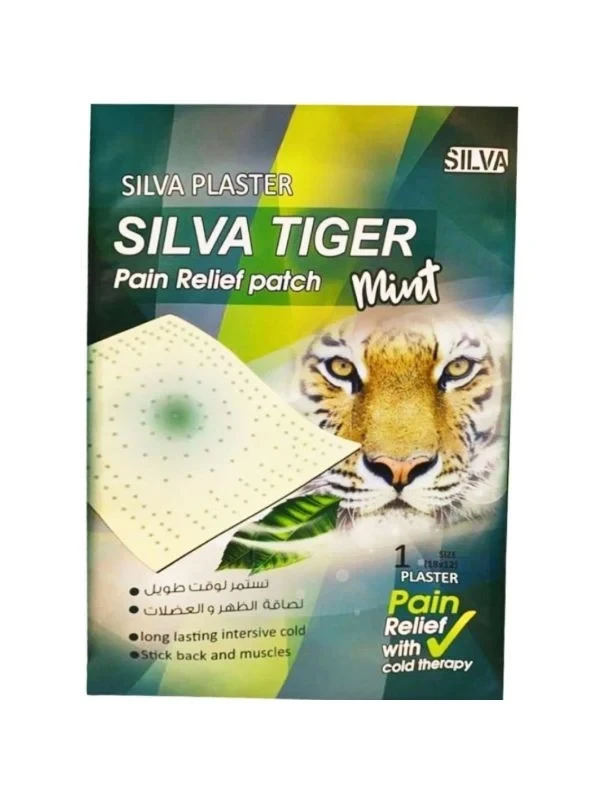 Tiger Pain Patch Silva Mint 80280